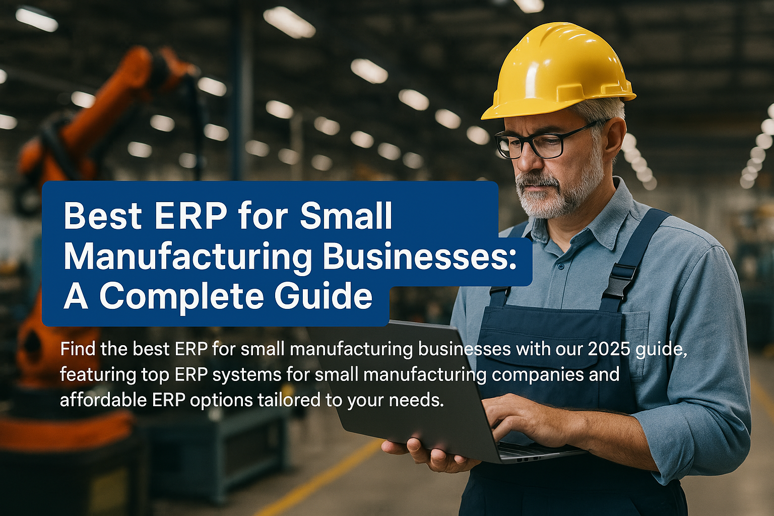Best ERP for Small Manufacturing Businesses: A Complete Guide